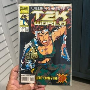 Year 1993 William Shatner’s  TEK World Comic
